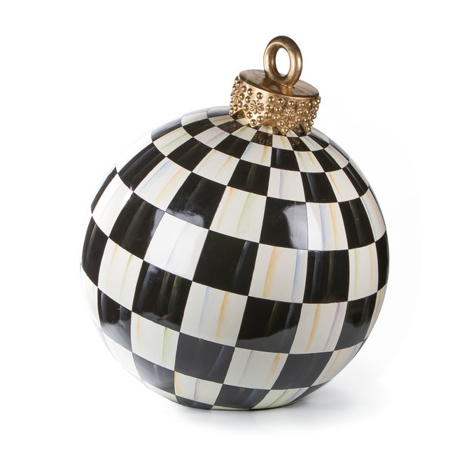 Jolly Courtly Check Outdoor Ornament image number 0