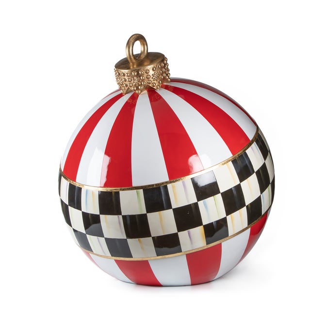 Jolly Stripe Outdoor Ornament image number 0