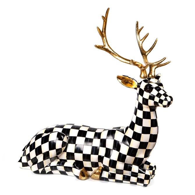 Courtly Check Outdoor Resting Deer image number 0