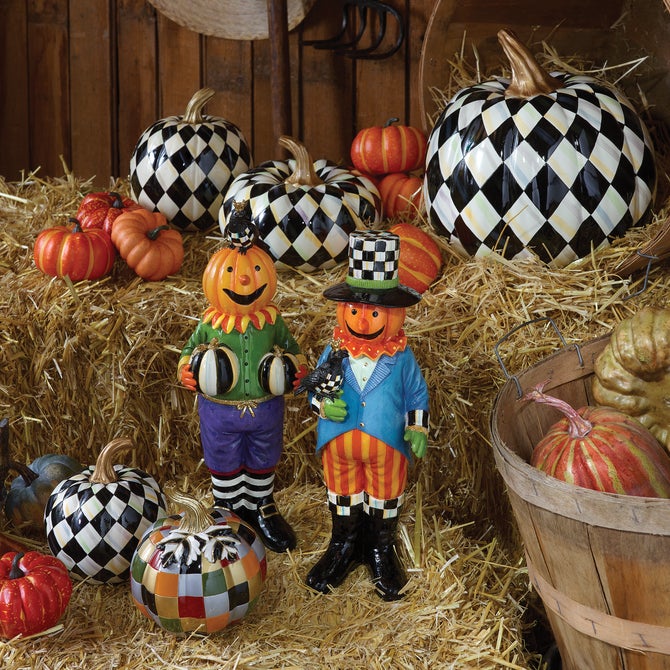 Courtly Harlequin Medium Pumpkin image number 3
