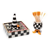 Courtly Check Cocktail Napkin Holder