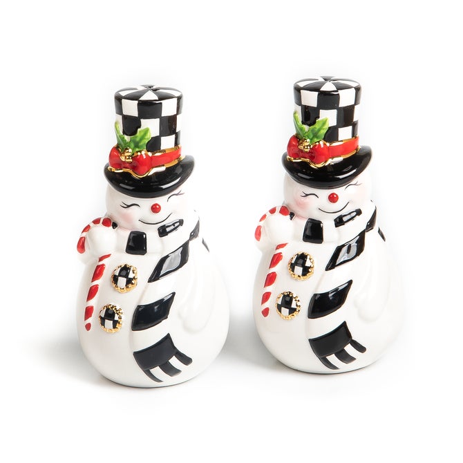 Nostalgia Snowman Salt & Pepper Set image number 0