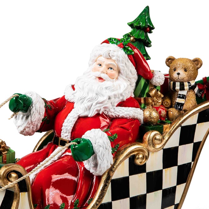 Night Before Christmas Santa & Sleigh image number 2