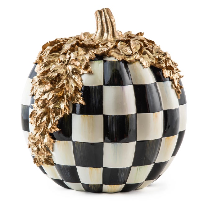 Courtly Check Gold Foliage Pumpkin image number 0