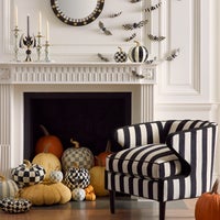 Courtly Check Glossy Mini Pumpkin
