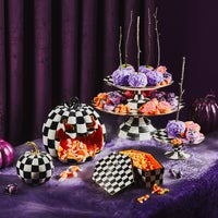 Courtly Check Glossy Mini Pumpkin