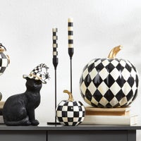 Courtly Check Glossy Mini Pumpkin