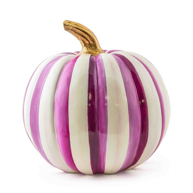 Plum Stripe Medium Pumpkin image number 0