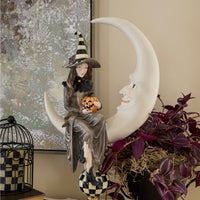 Spellbound Witch & Moon Figure