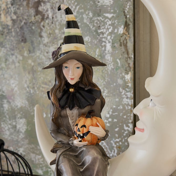 Spellbound Witch & Moon Figure image number 7