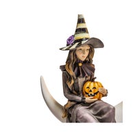 Spellbound Witch & Moon Figure