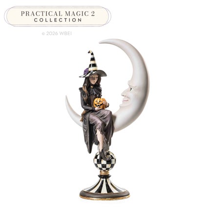 Spellbound Witch & Moon Figure