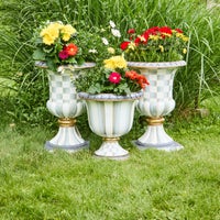 Sterling Stripe Urn