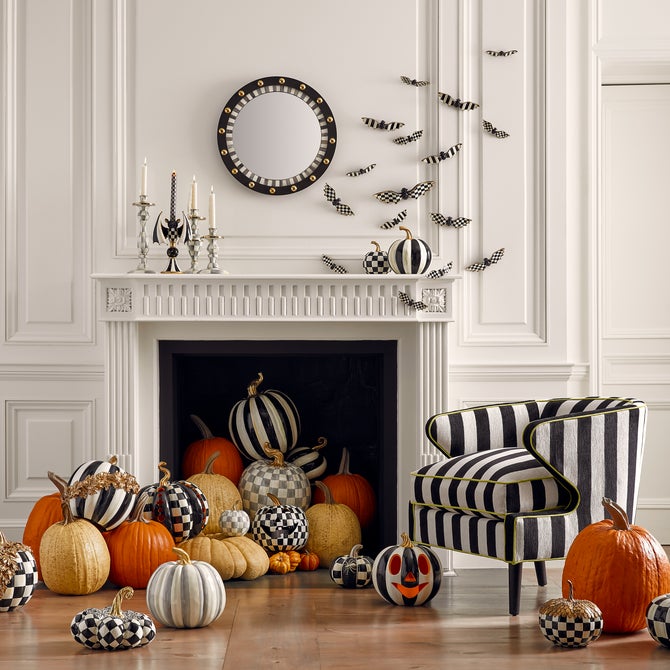 Sterling Stripe Medium Pumpkin image number 2