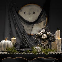 Sterling Check Mini Pumpkin