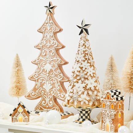 Gingerbread Snowflake Tree