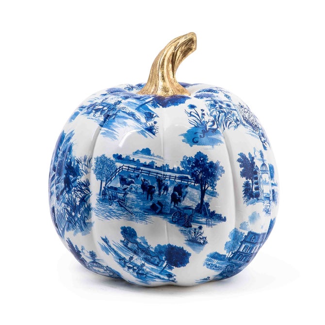 Royal Toile Large Pumpkin image number 0
