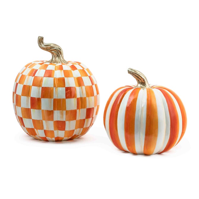 Orange Stripe Medium Pumpkin image number 5