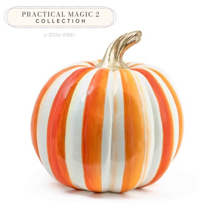 Orange Stripe Medium Pumpkin