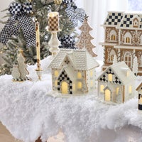 Gingerbread Illuminated House