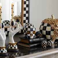 Courtly Check Skull