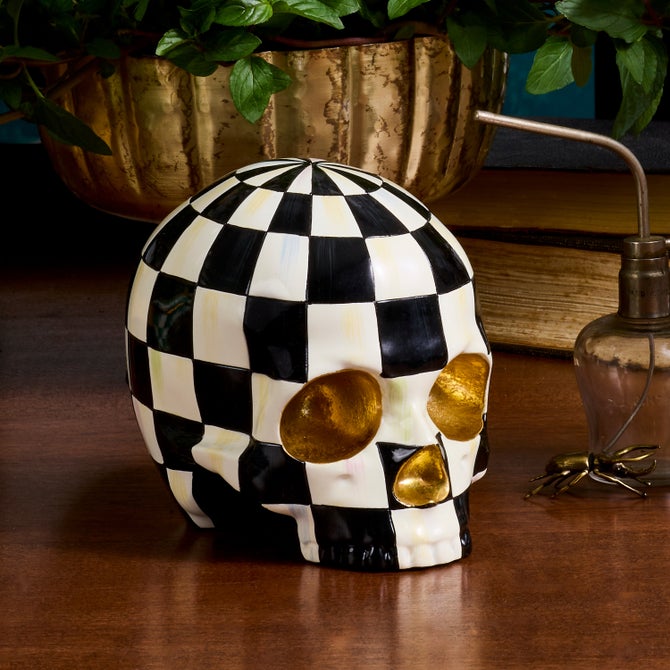 Courtly Check Skull image number 6
