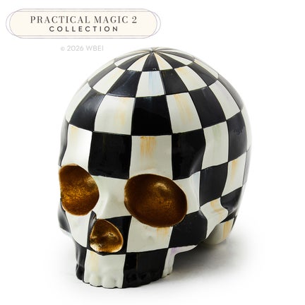 Courtly Check Skull