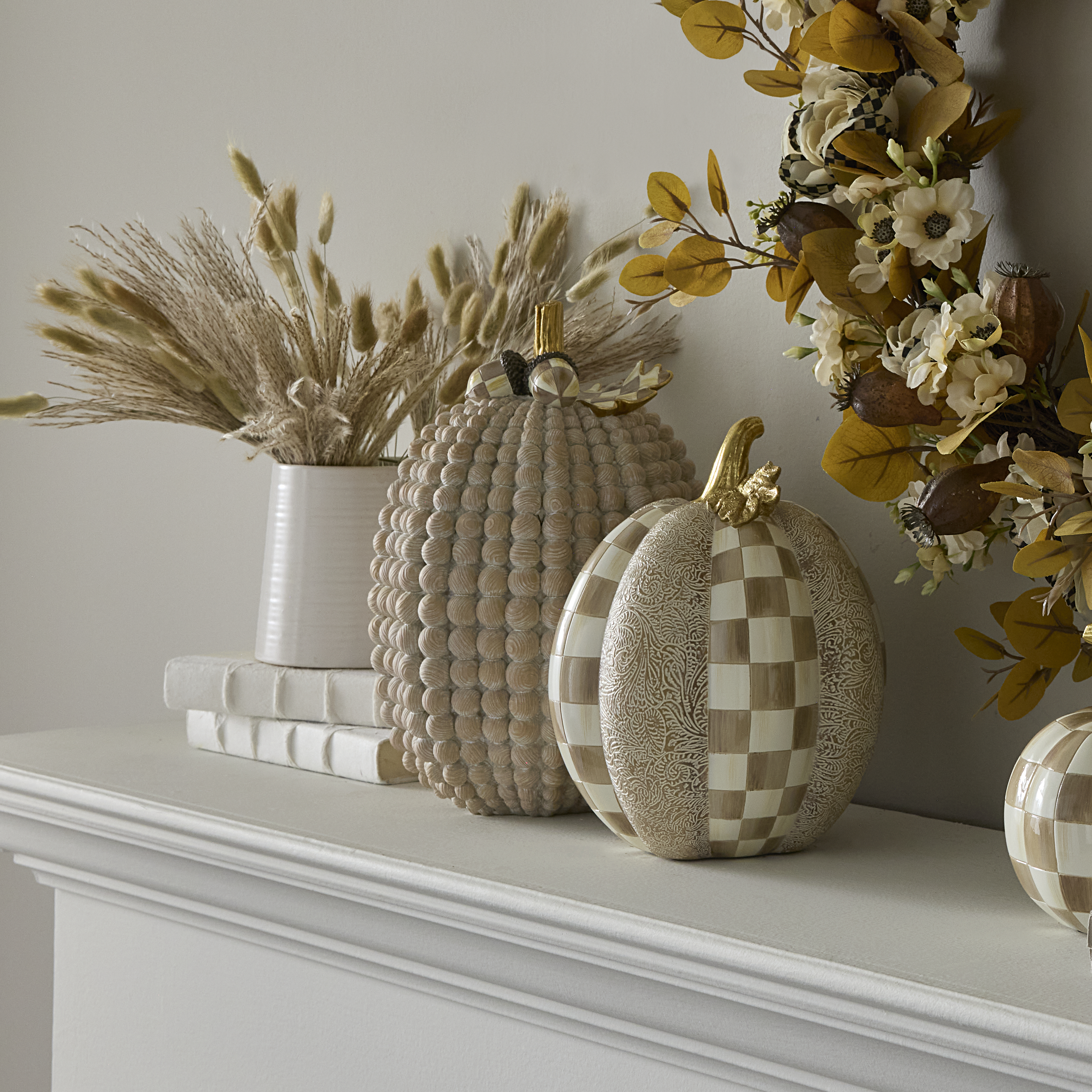 MacKenzie-Childs | Autumnology Hobnail Pumpkin