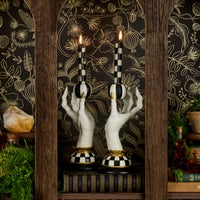 Haunted House Spooky Hand Candle Holders, Set of 2