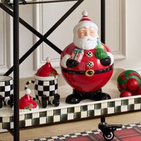 Santa Cookie Jar & Lidded Mug Set