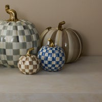 Royal Check Small Pumpkin