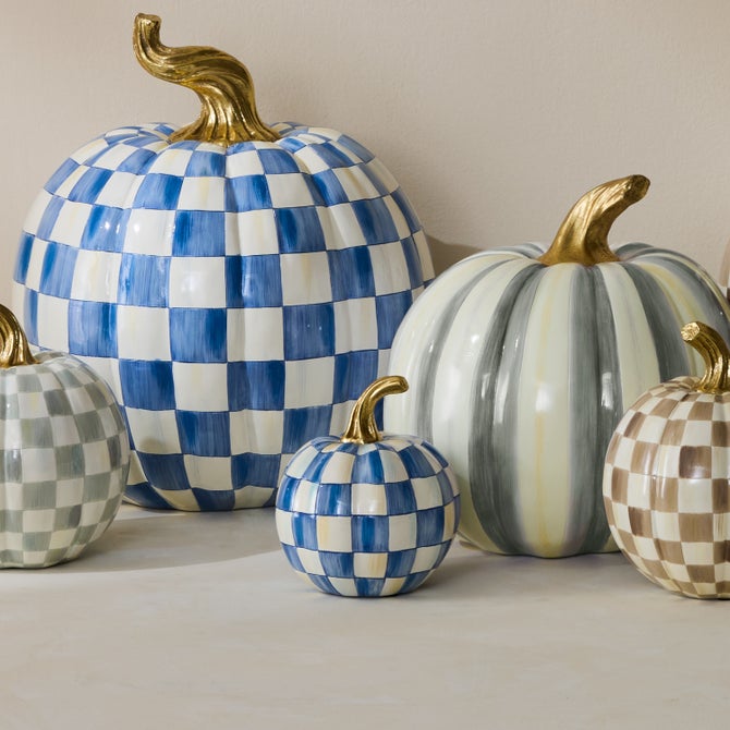 Royal Check Mini Pumpkin image number 3