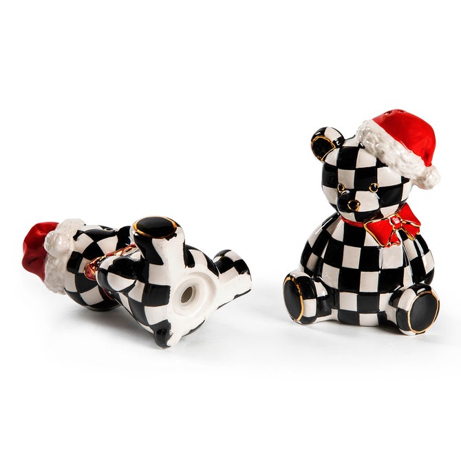 Courtly Santa Bear Salt & Pepper Set image number 2