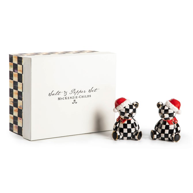 Courtly Santa Bear Salt & Pepper Set image number 3