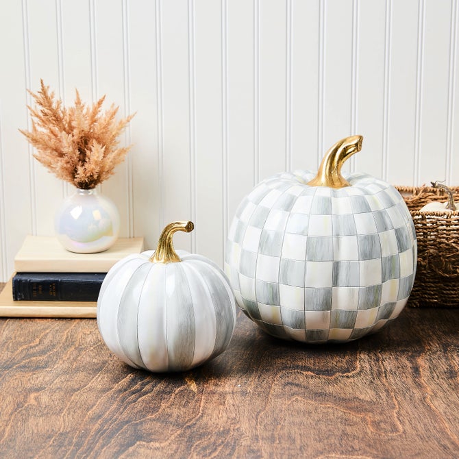 Sterling Check Medium Pumpkin image number 1