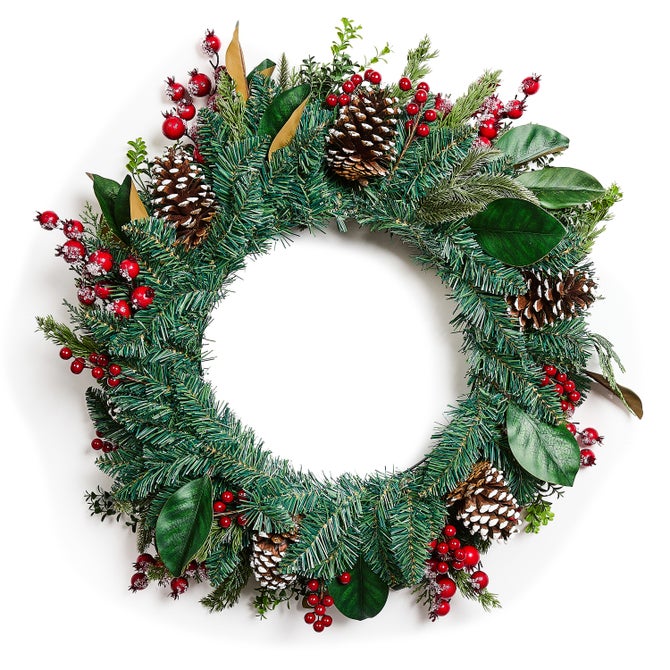 Holiday Berry 28" Urn Ring image number 0