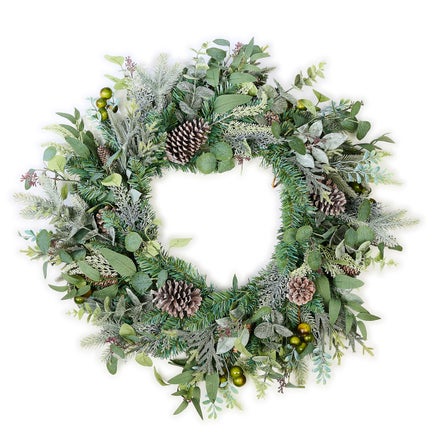 Holiday Spruce 28" Urn Ring