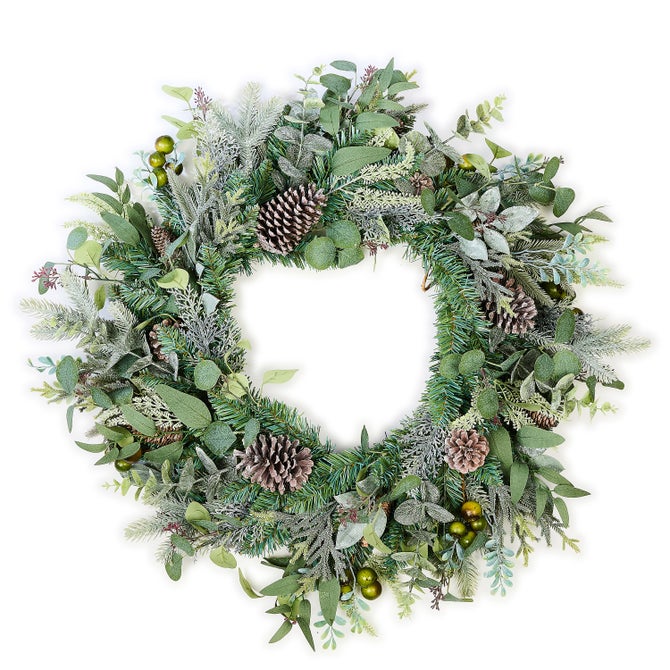 Holiday Spruce 28" Urn Ring image number 0