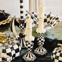 Haunted House Spooky Illuminated Candles, Set of 2