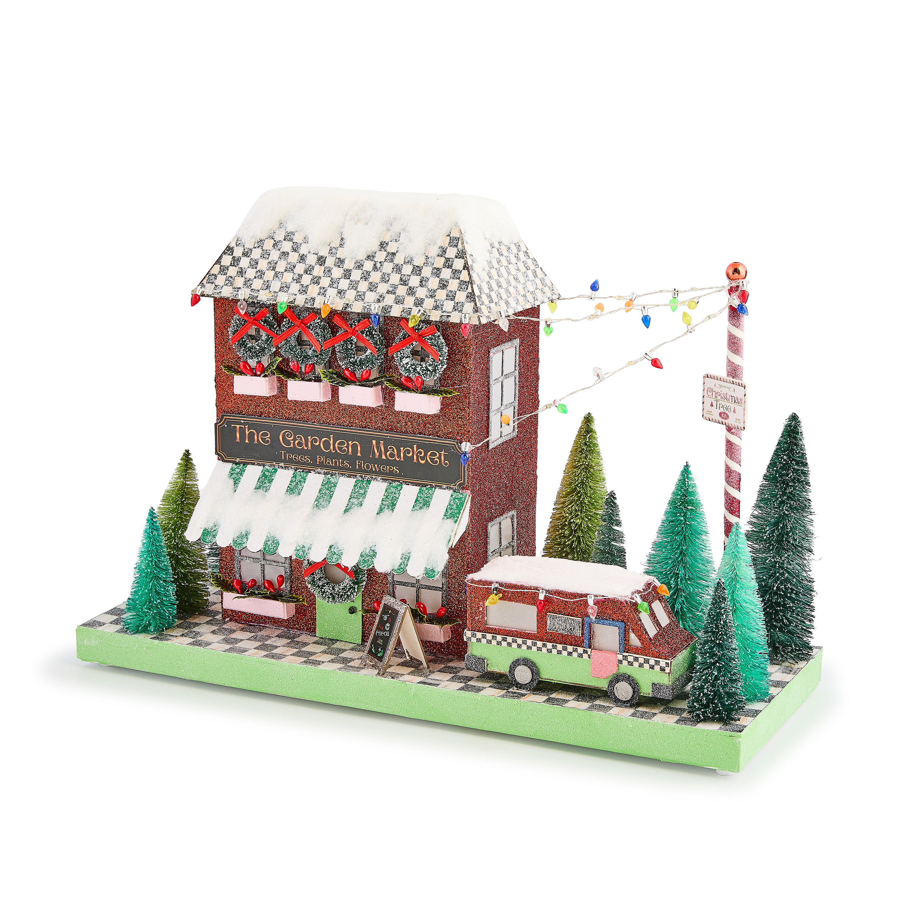 MacKenzie-Childs Check It Out Paper House