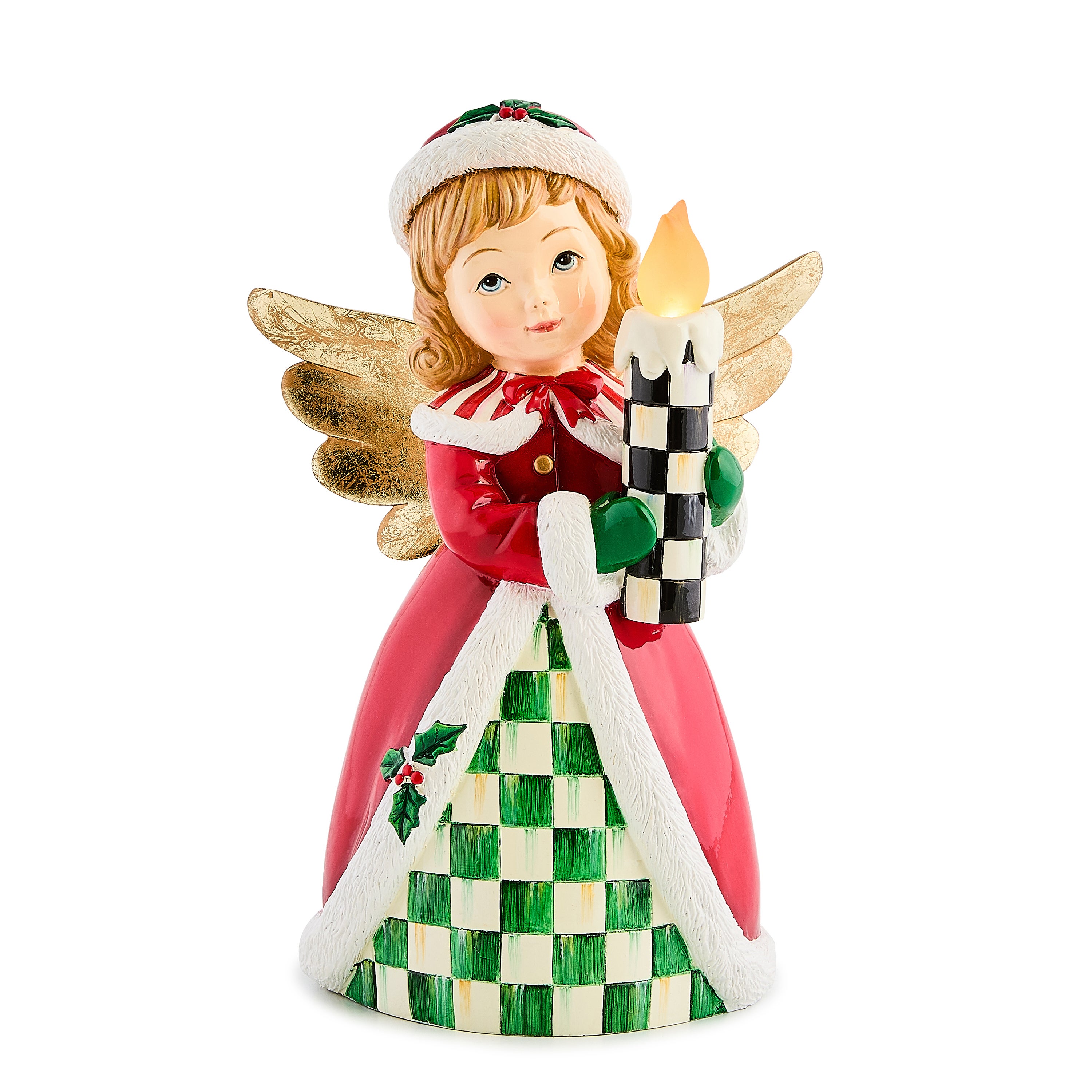 MacKenzie-Childs | Check It Out Illuminated Retro Angel
