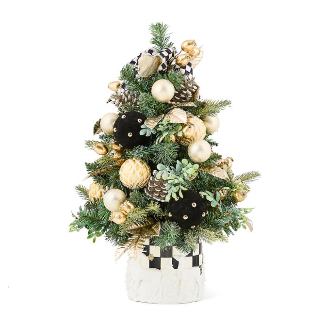 Courtly Noel Illuminated Tabletop Tree image number 0
