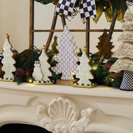 Gingerbread Small Trees, Set of 2