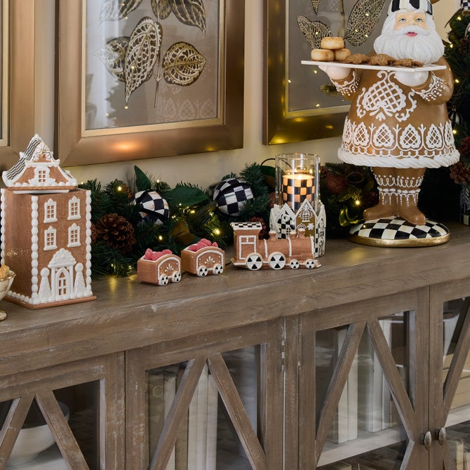 Gingerbread Ceramic Train image number 2