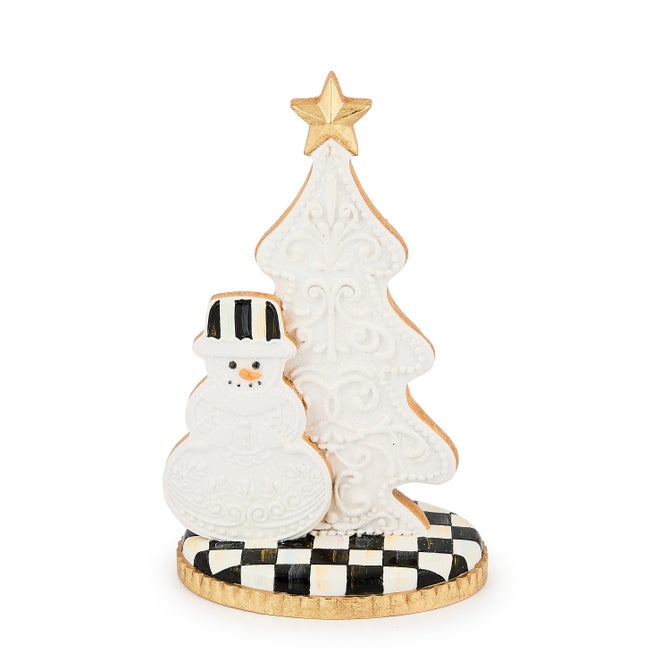Gingerbread Small Snowman Tree image number 0
