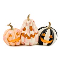 Hocus Pocus Illuminated Jack O' Lantern Trio