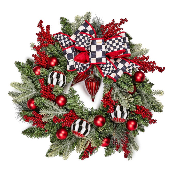 Merry Christmas Illuminated 24" Wreath image number 0