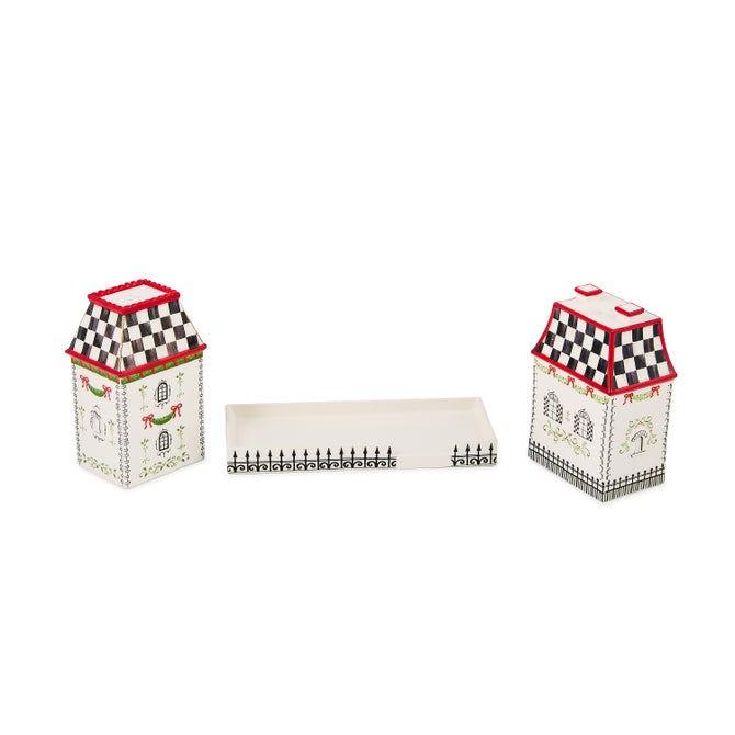 Holly Village Salt & Pepper Set image number 2