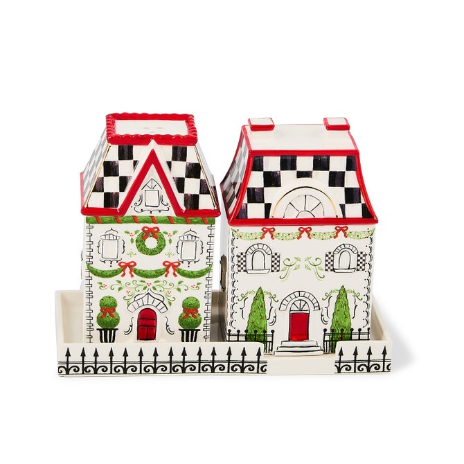Holly Village Salt & Pepper Set image number 0