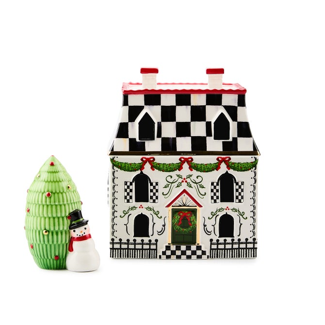 Holly Village Illuminated Ceramic Villa image number 3